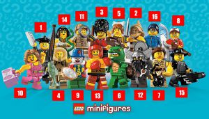 Figurines Minifigures 5 - 7 - la gardienne de zoo