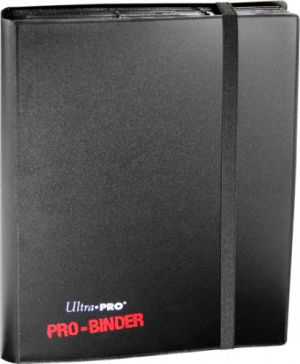 Portfolios Pro-binder - Noir- 20 Pages De 18 Cases