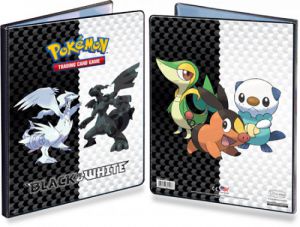 Portfolios Noir Et Blanc - Zekrom & Reshiram (10 Pages De 9 Cases)