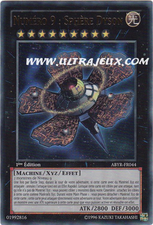 Carte yu gi oh numero 101